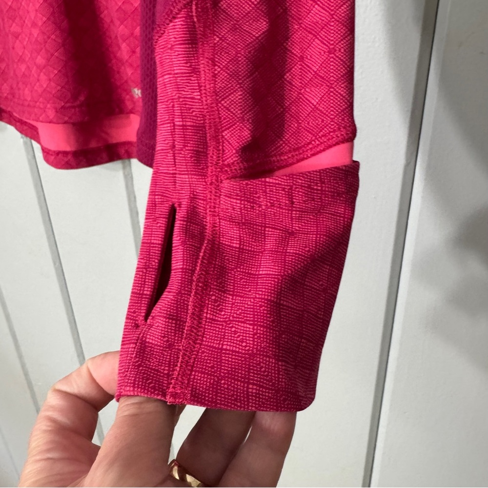 Patagonia Pink All Weather Zip-Neck‎ Shirt Women's Size Small - Picture 4 of 15